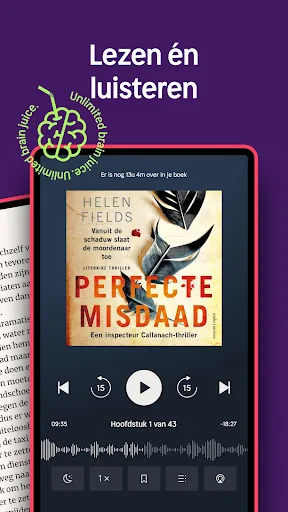 Nextory: luister- & E-books screenshot