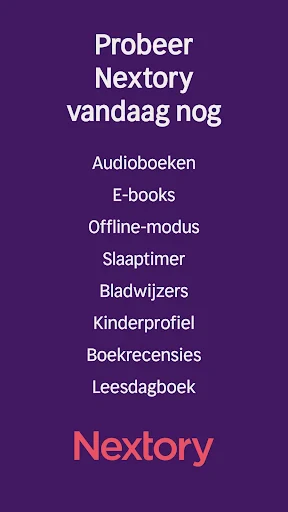 Nextory: luister- & E-books screenshot