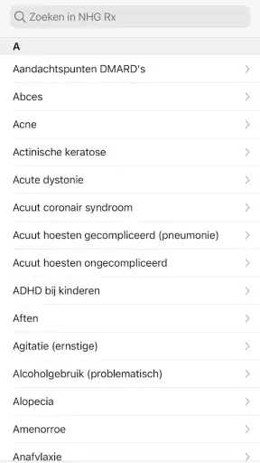 NHG Rx screenshot