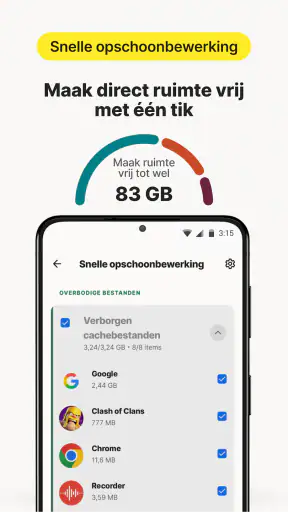 Norton Cleaner: Junk opschonen screenshot