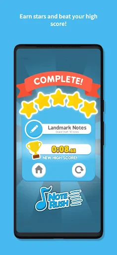 Note Rush: Learn to Read Music screenshot