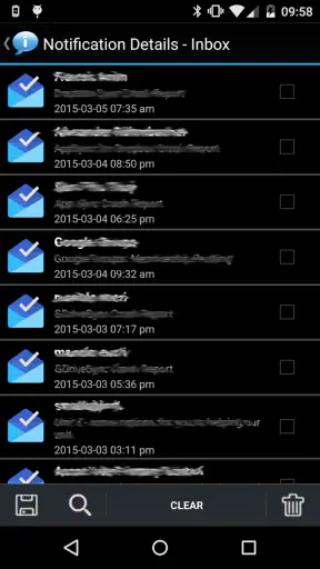 Notification History Pro screenshot