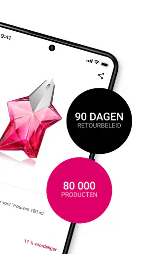 Notino: parfum en cosmetica screenshot