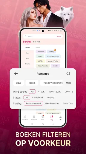 NovelaGo: Verhalen en romans screenshot