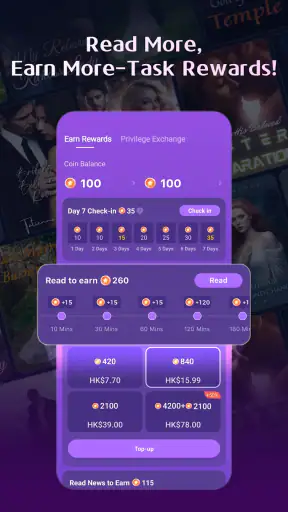 Novelory – Addictive Novels screenshot
