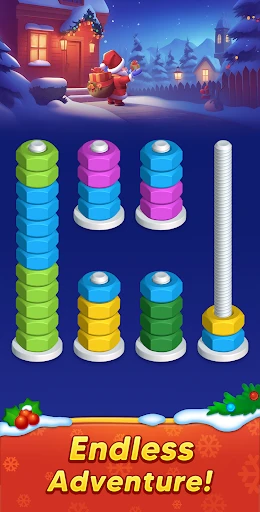 Nuts Sort! Story Puzzle Game screenshot