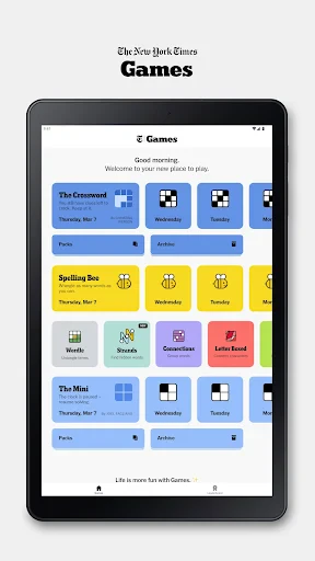 NYT Games: Word, Number, Logic screenshot