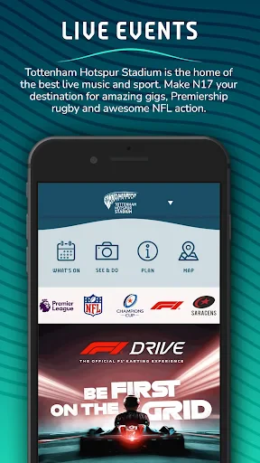 Official Spurs + Stadium App screenshot