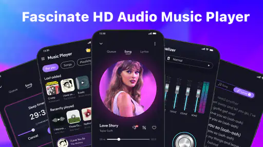 Offline Music Player - MP3 App screenshot