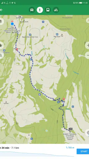 Offline Organic Maps Hike Bike screenshot