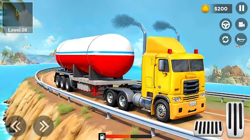 Oil Truck Simulator Driving 3D screenshot