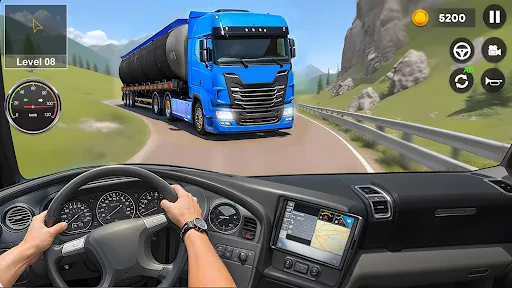 Oil Truck Simulator Driving 3D screenshot