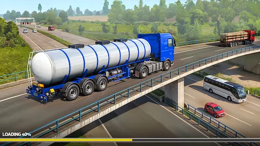 Oil Truck Simulator Driving 3D screenshot