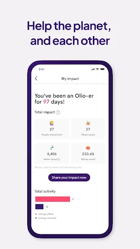 Olio — Share More, Waste Less screenshot