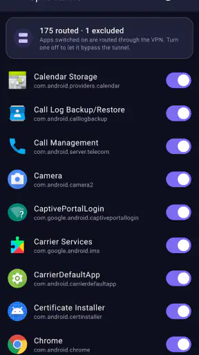 OpenConnect screenshot