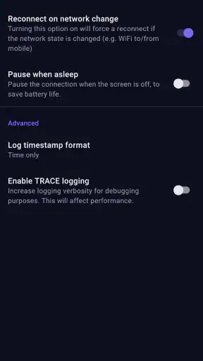 OpenConnect screenshot