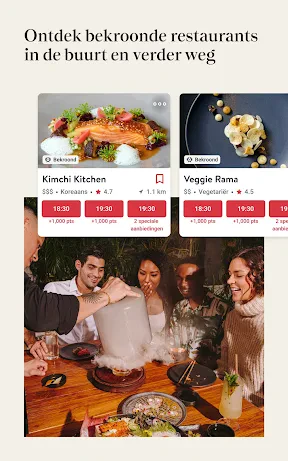 OpenTable screenshot