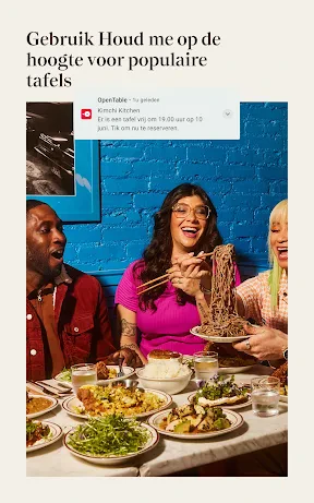 OpenTable screenshot