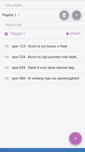 Opwekkingsliederen screenshot