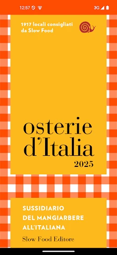 Osterie d'Italia 2025 screenshot