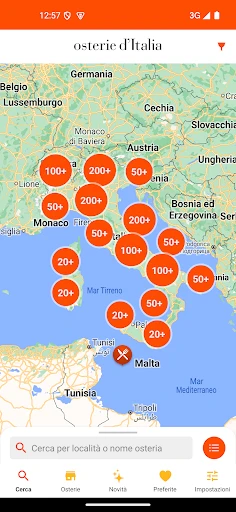 Osterie d'Italia 2025 screenshot