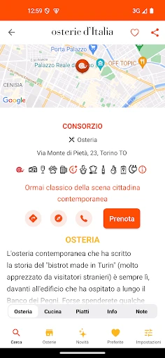 Osterie d'Italia 2025 screenshot