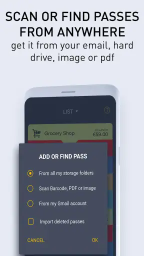 PassWallet - mobiele passen screenshot