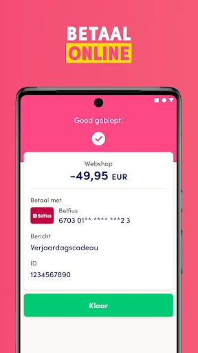 Payconiq by Bancontact screenshot