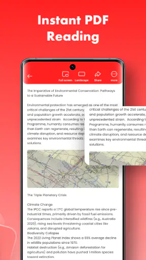 PDF Jumper & Document Reader screenshot