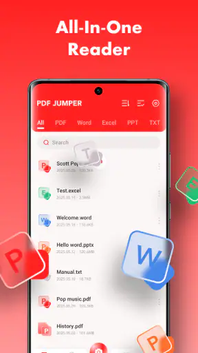 PDF Jumper & Document Reader screenshot