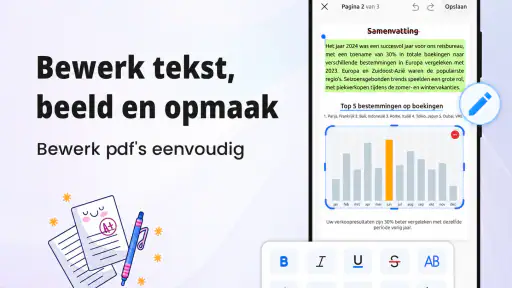 PDF-lezer: editor en omzetter screenshot
