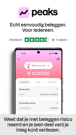 Peaks - Beleggen screenshot