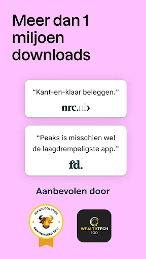 Peaks - Beleggen screenshot