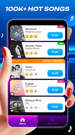 Piano Level 9: Beat Music Rush screenshot