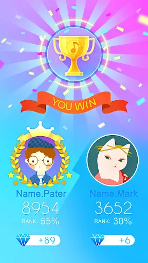 Piano Music Go-Piano Spelletje screenshot