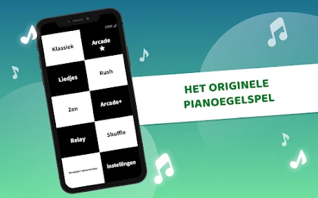 Pianotegels Klassieke spellen screenshot