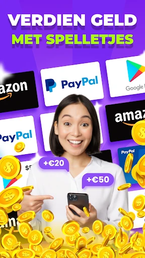 PLAYTIME - Verdien geld screenshot