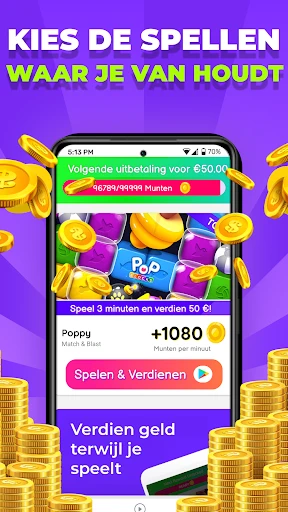 PLAYTIME - Verdien geld screenshot