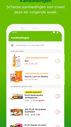 PLUS supermarkt screenshot