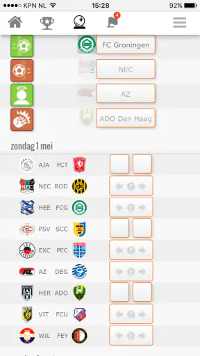 POULES.COM screenshot