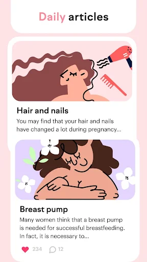 Pregnancy Tracker: amma screenshot