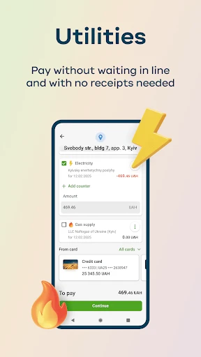 Privat24 – mobile bank screenshot
