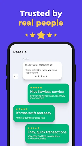 Profee: Online Money Transfers screenshot