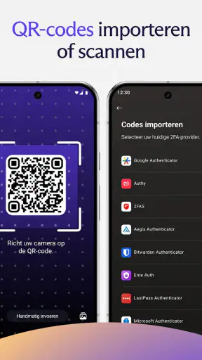 Proton Authenticator screenshot