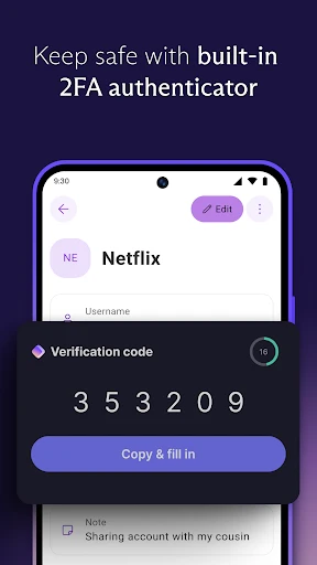 Proton Pass: Wachtwoordmanager screenshot