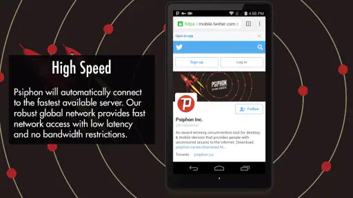 Psiphon: Fast and Secure VPN screenshot
