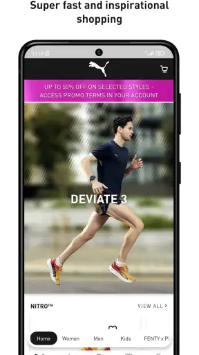 PUMA | Shop Clothes & Trainers screenshot