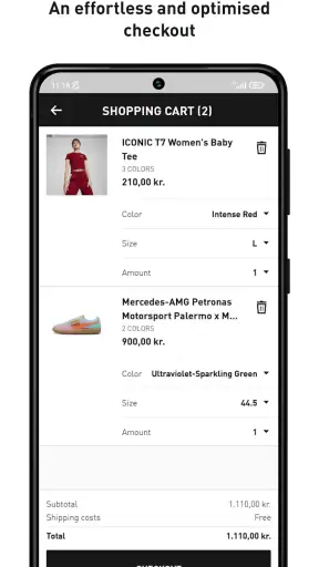 PUMA | Shop Clothes & Trainers screenshot
