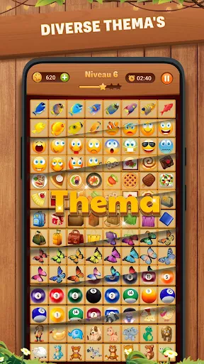 Puzzel Onet - Tegel match spel screenshot