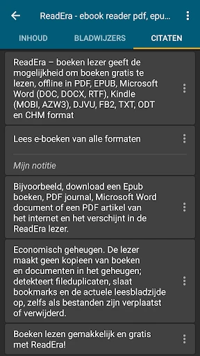 ReadEra: ebook reader pdf epub screenshot